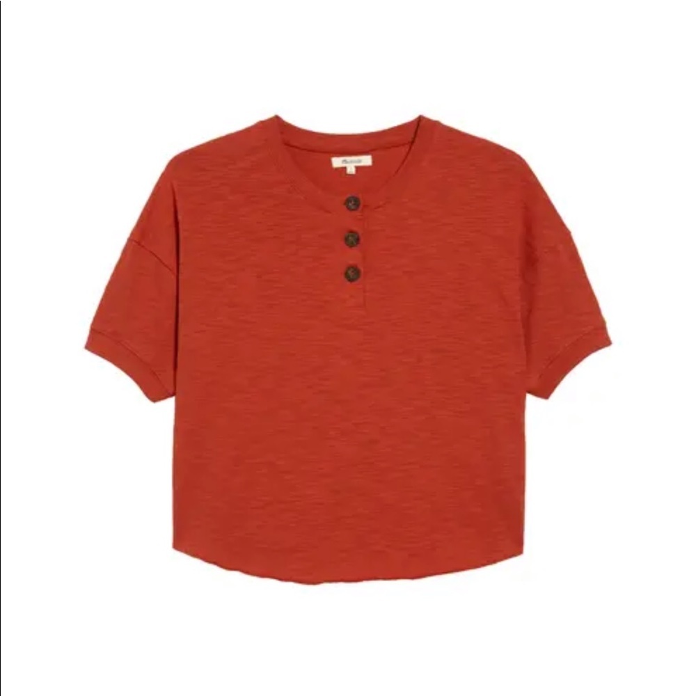 Madewell henley short sleeve